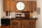 Mammoth Lakes Condo Rental Sunshine Village 138 - Kitchen Counter Bar Area
